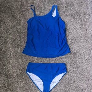 Blue Women's Swim Set